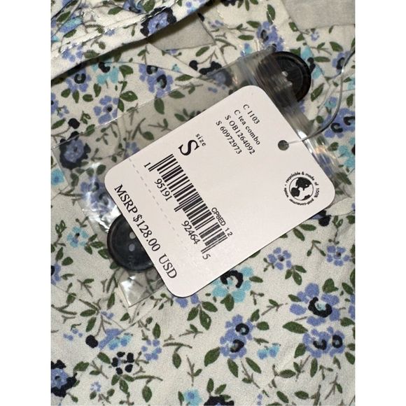 New Free People Petunia Mini Dress S or M - Picture 5 of 6